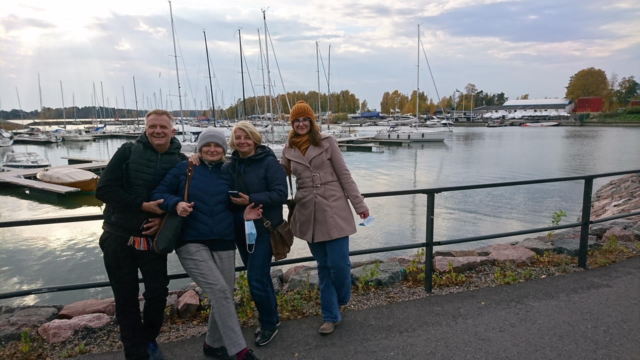 Helsinki – „czwórkowicze” w drodze do szkoły